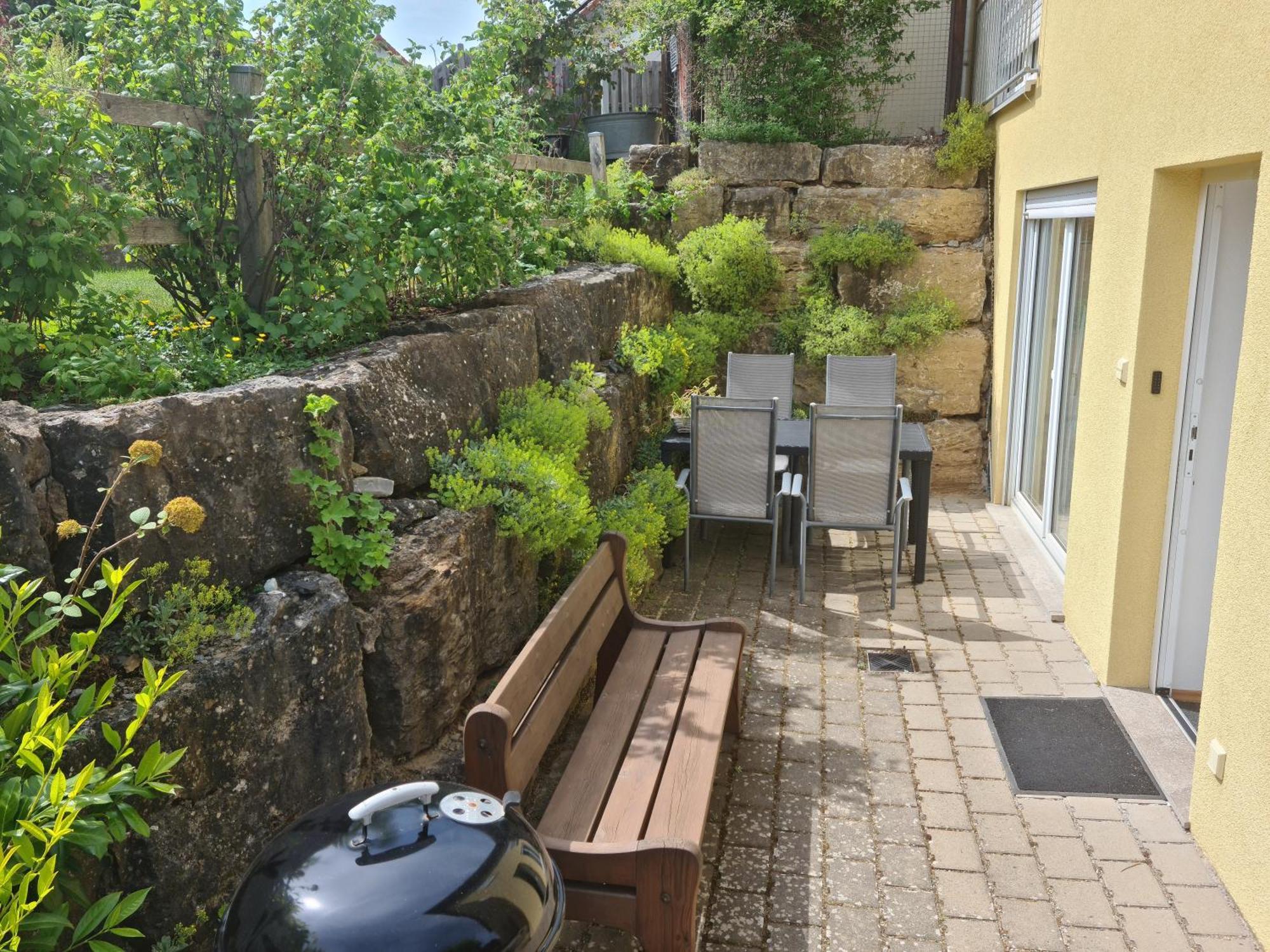 Exclusive Cozy Apartment In The Heart Of Franconia Gaukonigshofen Camera foto